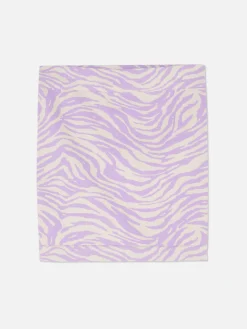 Mini-jupe Côtelée Sans Coutures