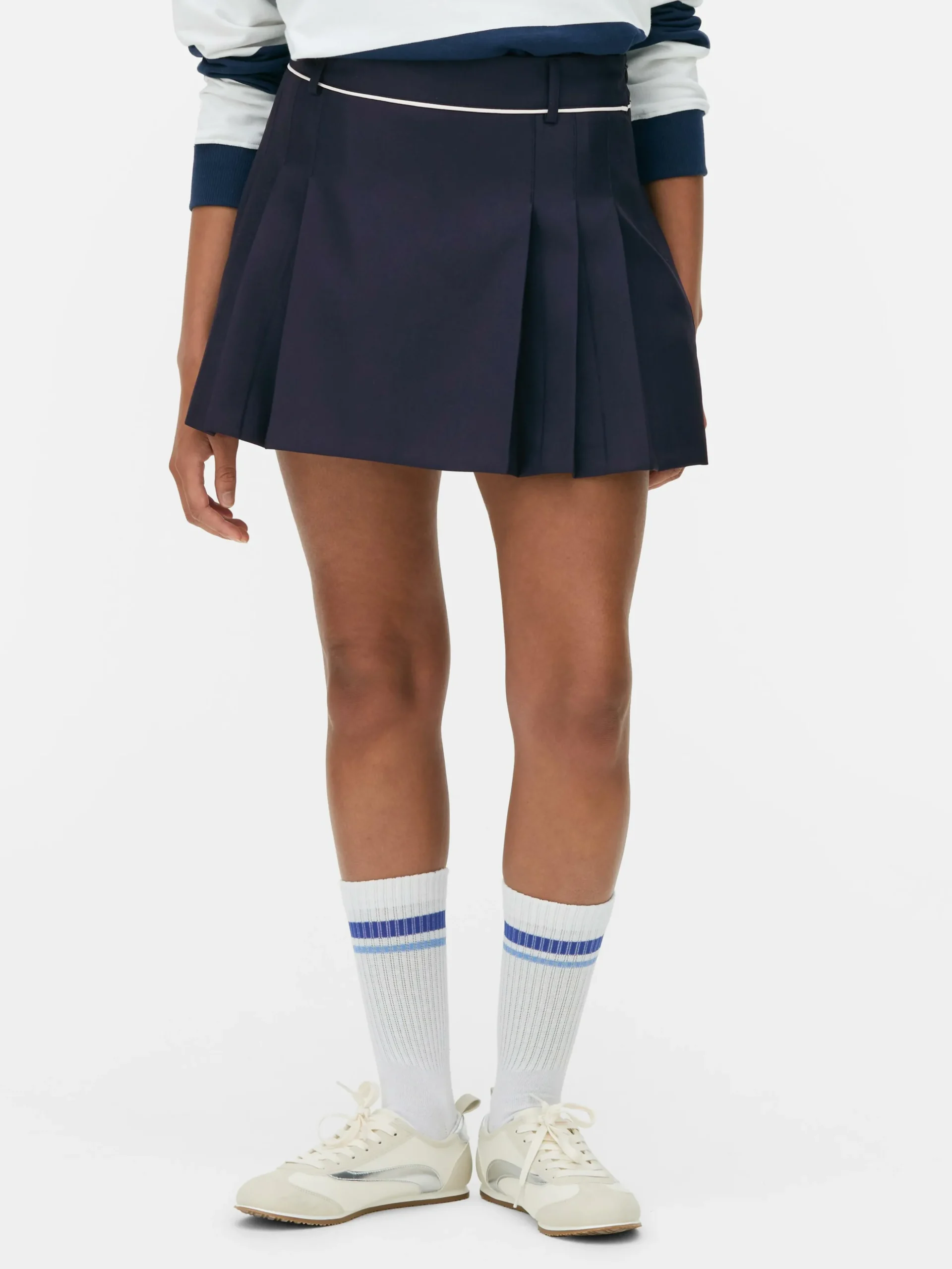 Mini-jupe De Tennis Plissée