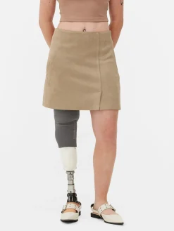 Mini-jupe En Suédine