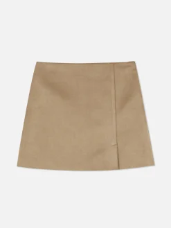 Mini-jupe En Suédine