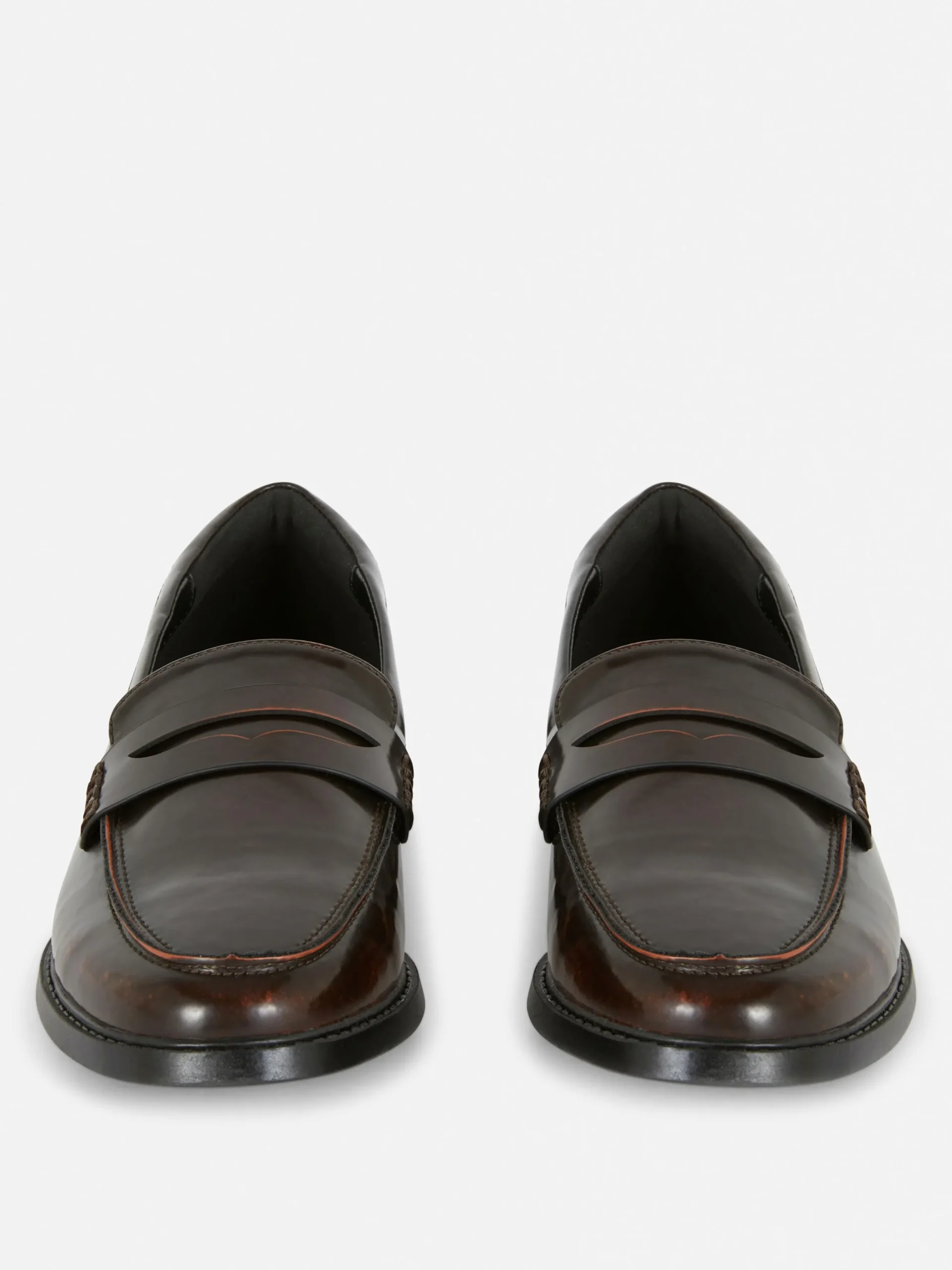 Mocassins En Simili Cuir