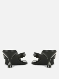 Mules Cloutées En Simili Cuir Rita Ora