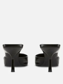 Mules Pointues à Petits Talons