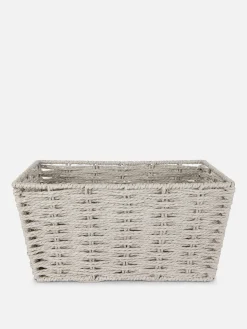 Panier De Rangement En Corde De Papier