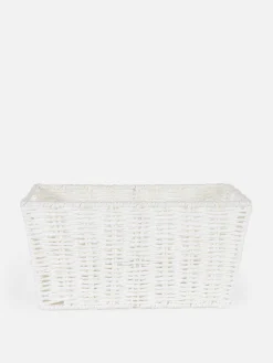 Panier Moyen En Corde De Papier