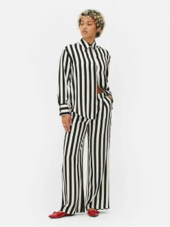 Pantalon à Rayures Beetlejuice X Colleen Atwood