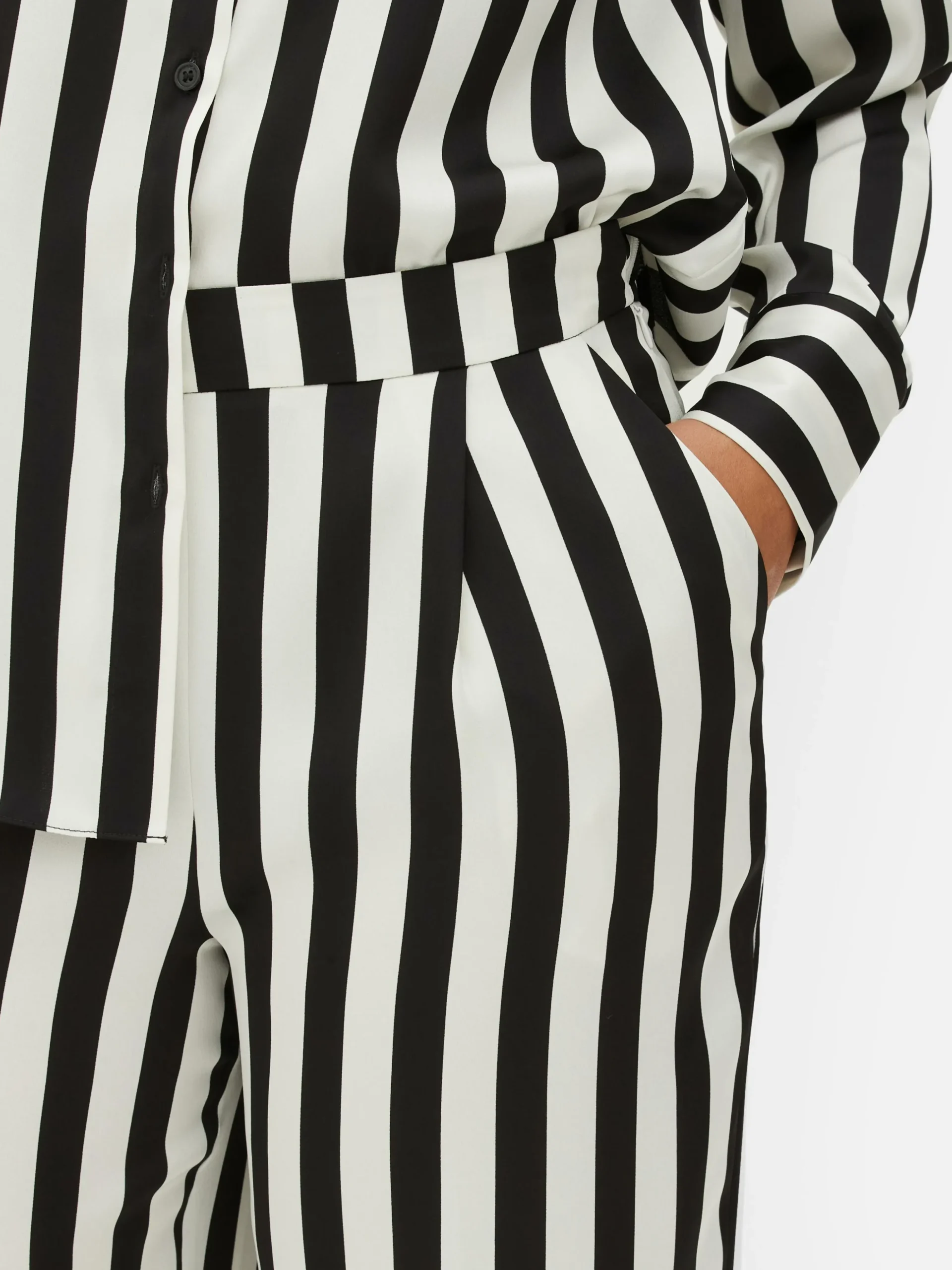 Pantalon à Rayures Beetlejuice X Colleen Atwood