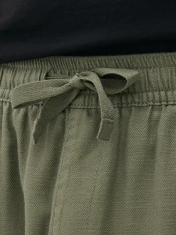 Pantalon Cargo à Cordon De Serrage à La Taille