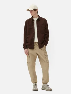 Pantalon Cargo Décontracté Resserré Aux Chevilles