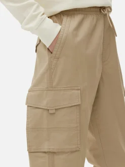 Pantalon Cargo Décontracté Resserré Aux Chevilles