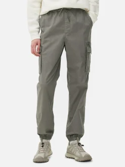 Pantalon Cargo Décontracté Resserré Aux Chevilles