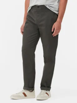 Pantalon Chino Stretch Coupe Droite