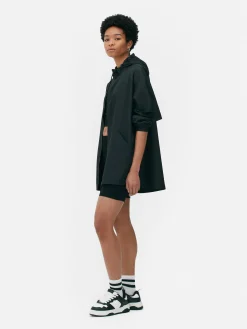 Parka Imperméable Légère à Capuche