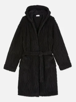 Peignoir En Molleton Texturé