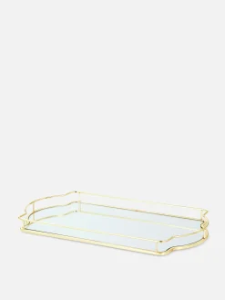 Plateau Rectangulaire Effet Miroir