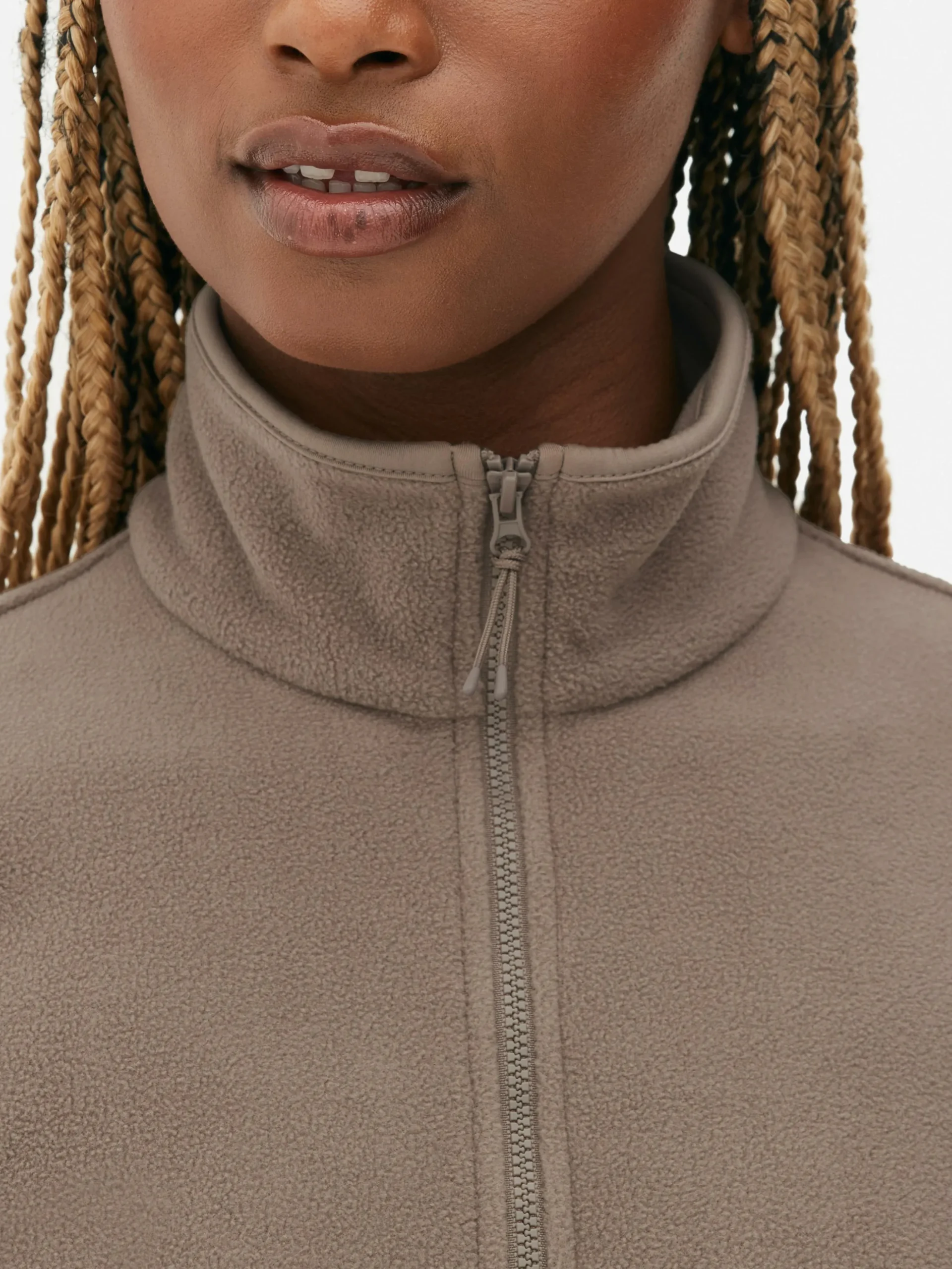 Polaire à Col Zippé