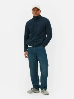 Polaire Zippée à Col Cheminée