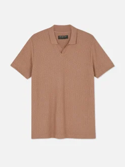 Polo En Maille Texturée Kem