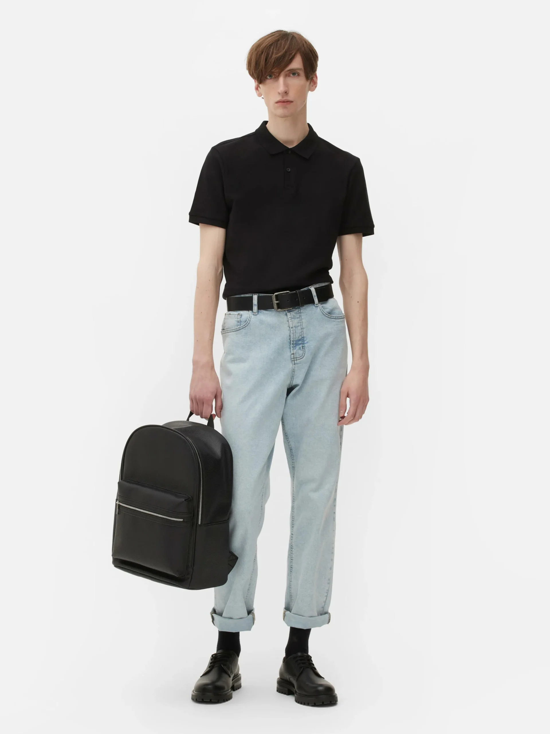 Polo En Piqué à Manches Courtes