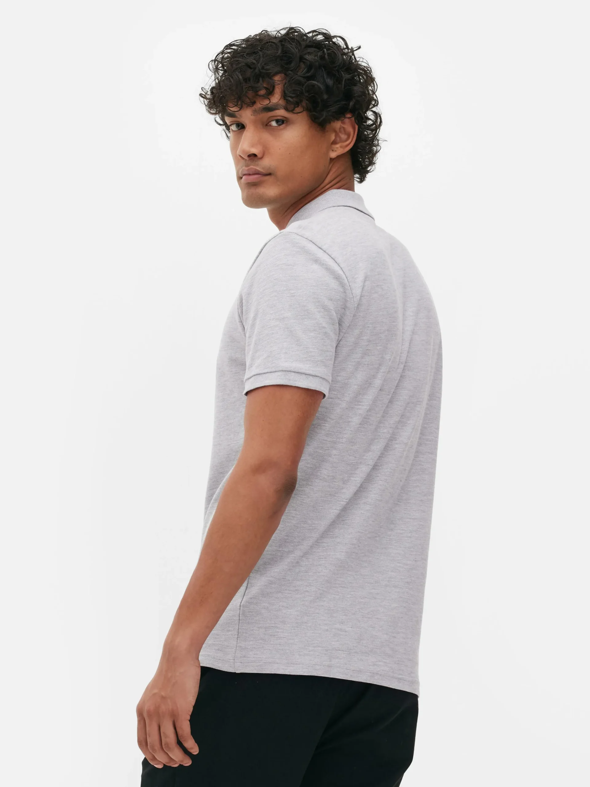 Polo En Piqué à Manches Courtes