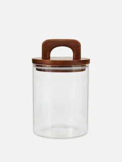 Pot En Verre Avec Poignée