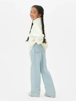 Pull à Col Roulé En Maille Torsadée