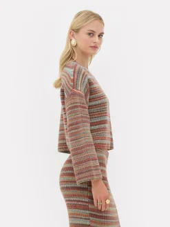 Pull En Maille à Rayures Rita Ora à Coordonner