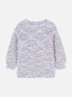 Pull En Maille Côtelée