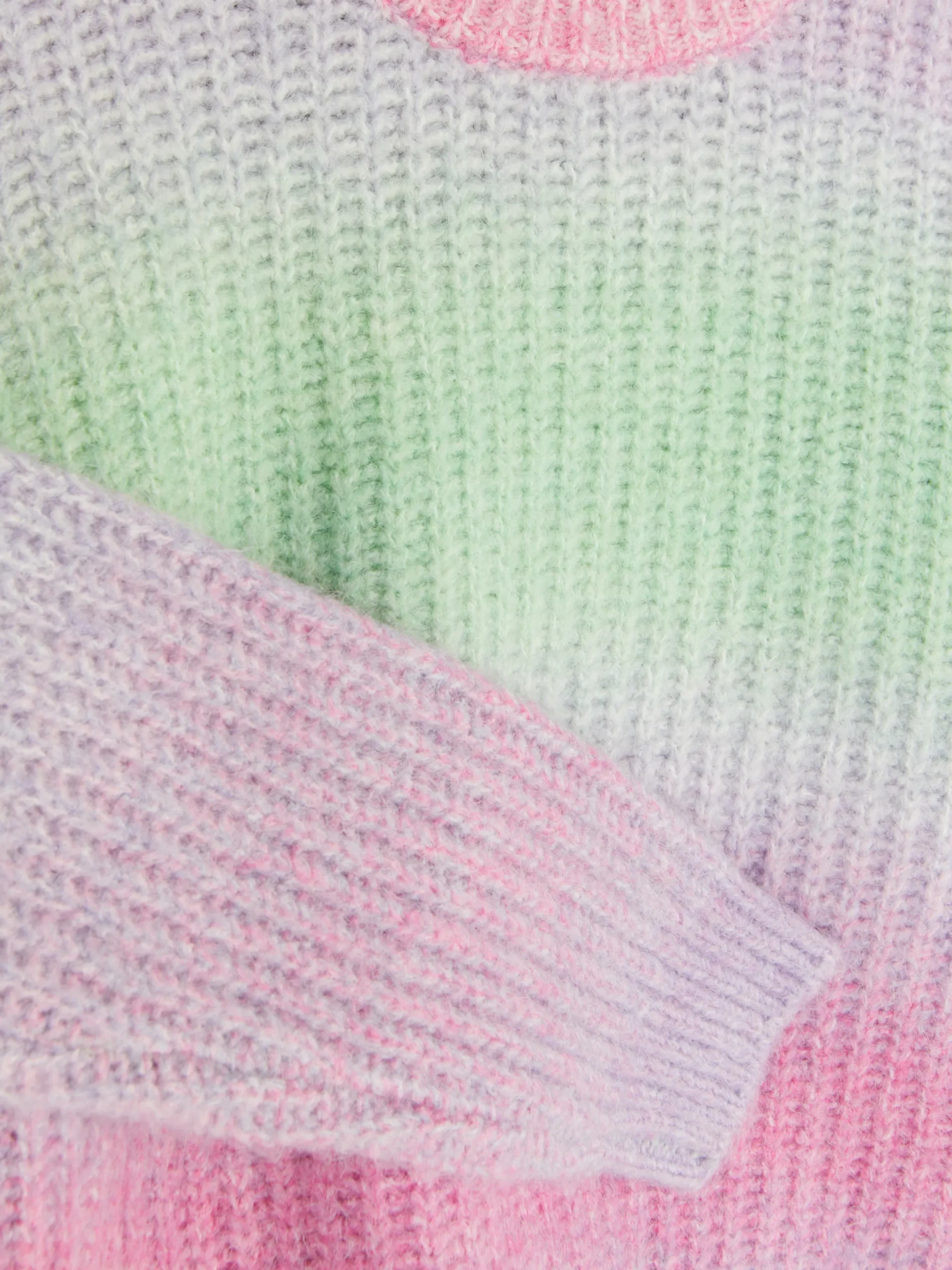 Pull En Maille Effet Dégradé