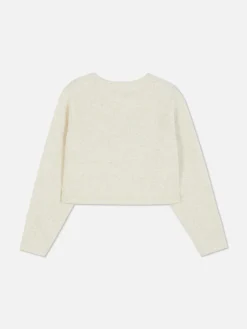 Pull En Maille Ours En Peluche