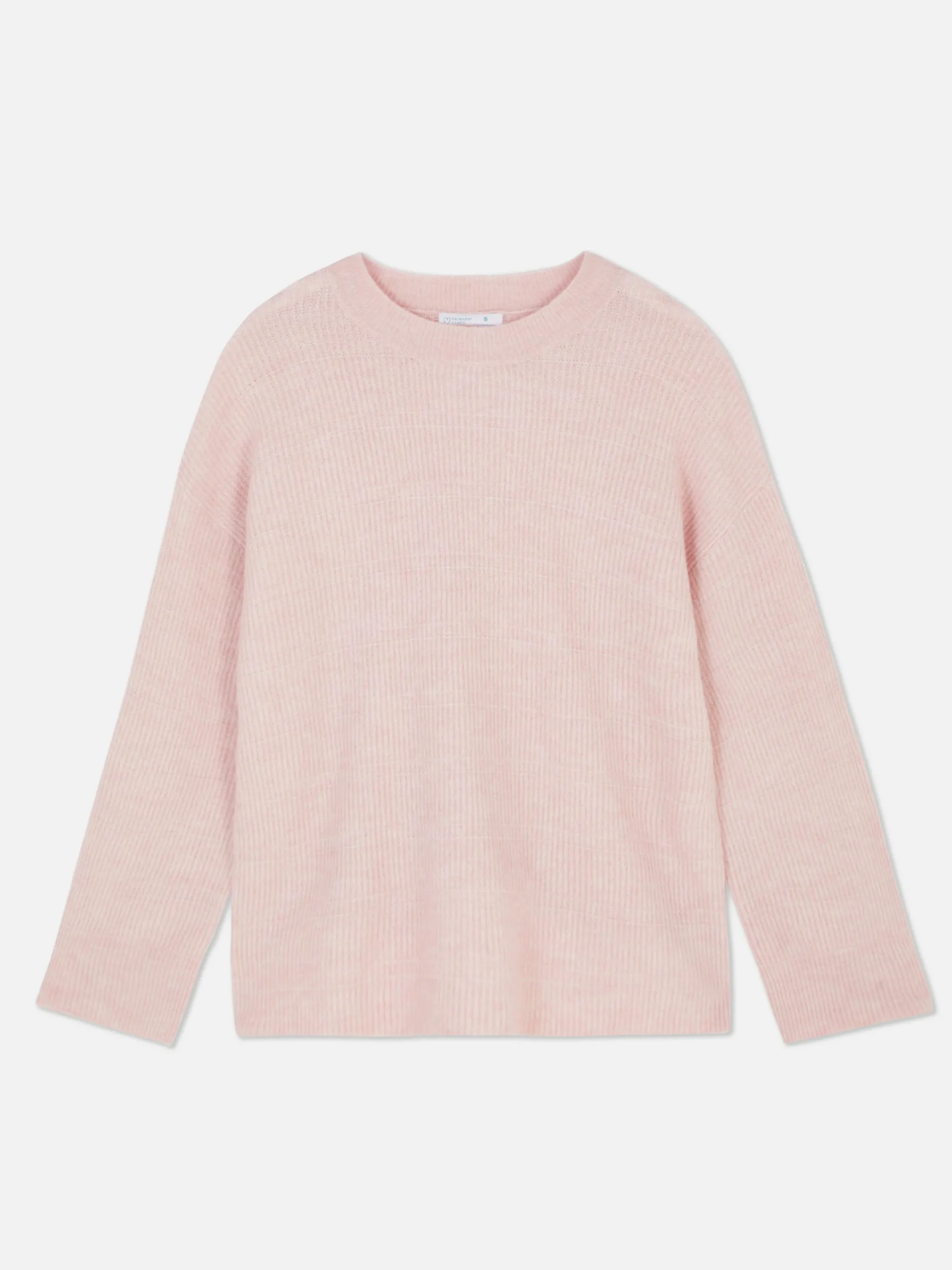 Pull Tricoté Avec Manches à Revers