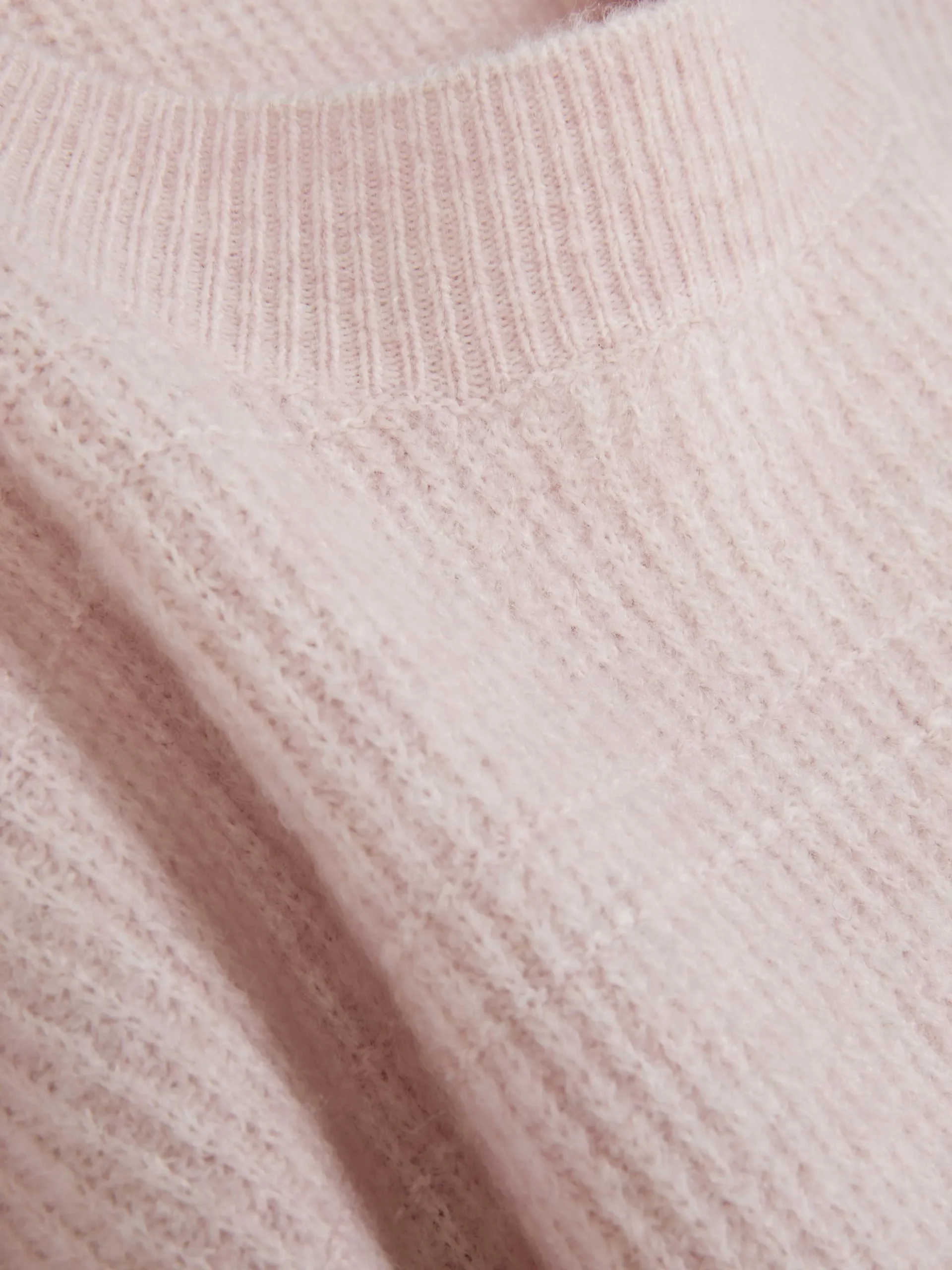 Pull Tricoté Avec Manches à Revers