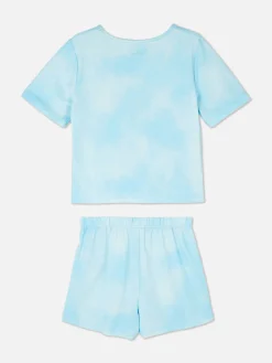 Pyjama à Manches Courtes Tie Dye Disney Lilo & Stitch