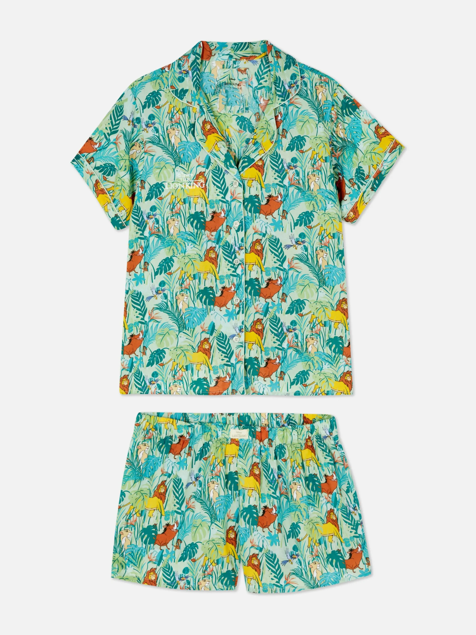 Pyjama à Manches Courtes Tissé Disney Le Roi Lion