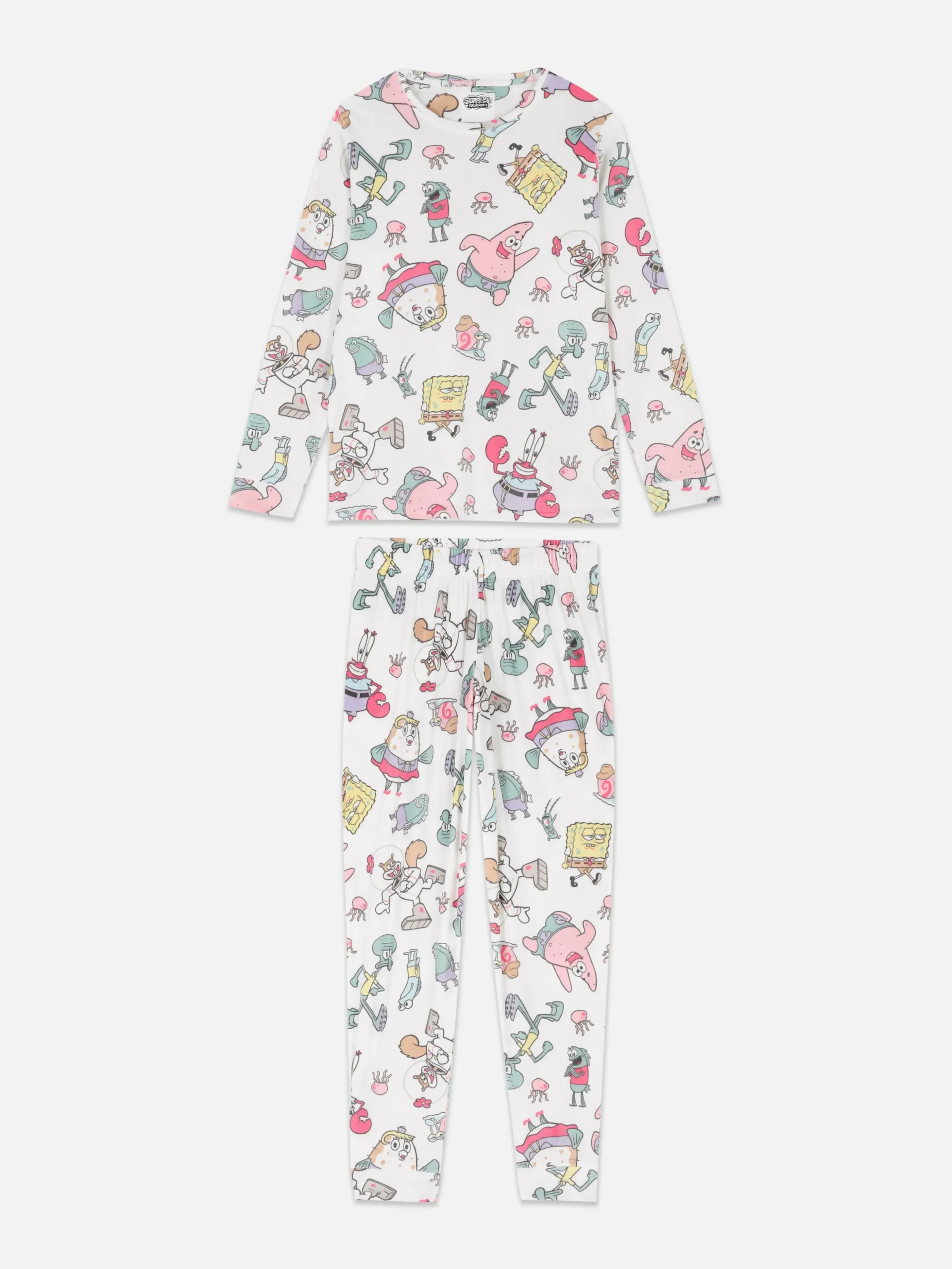 Pyjama à Manches Longues Bob L'éponge