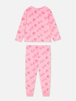 Pyjama Barbie En Tissu Minky