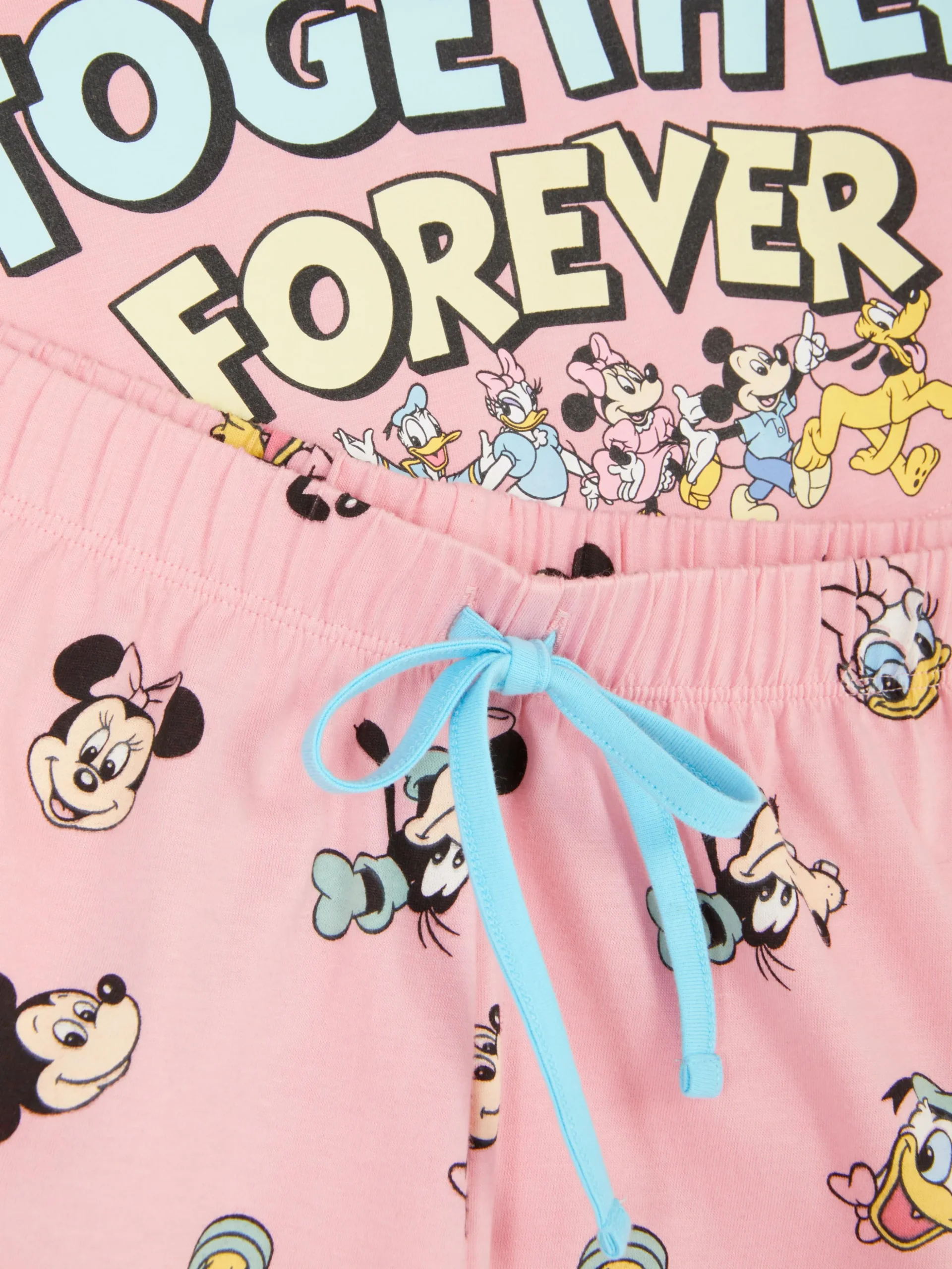 Pyjama Caraco Court Disney Mickey Mouse Et Ses Amis