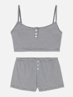 Pyjama Caraco Court Et Short