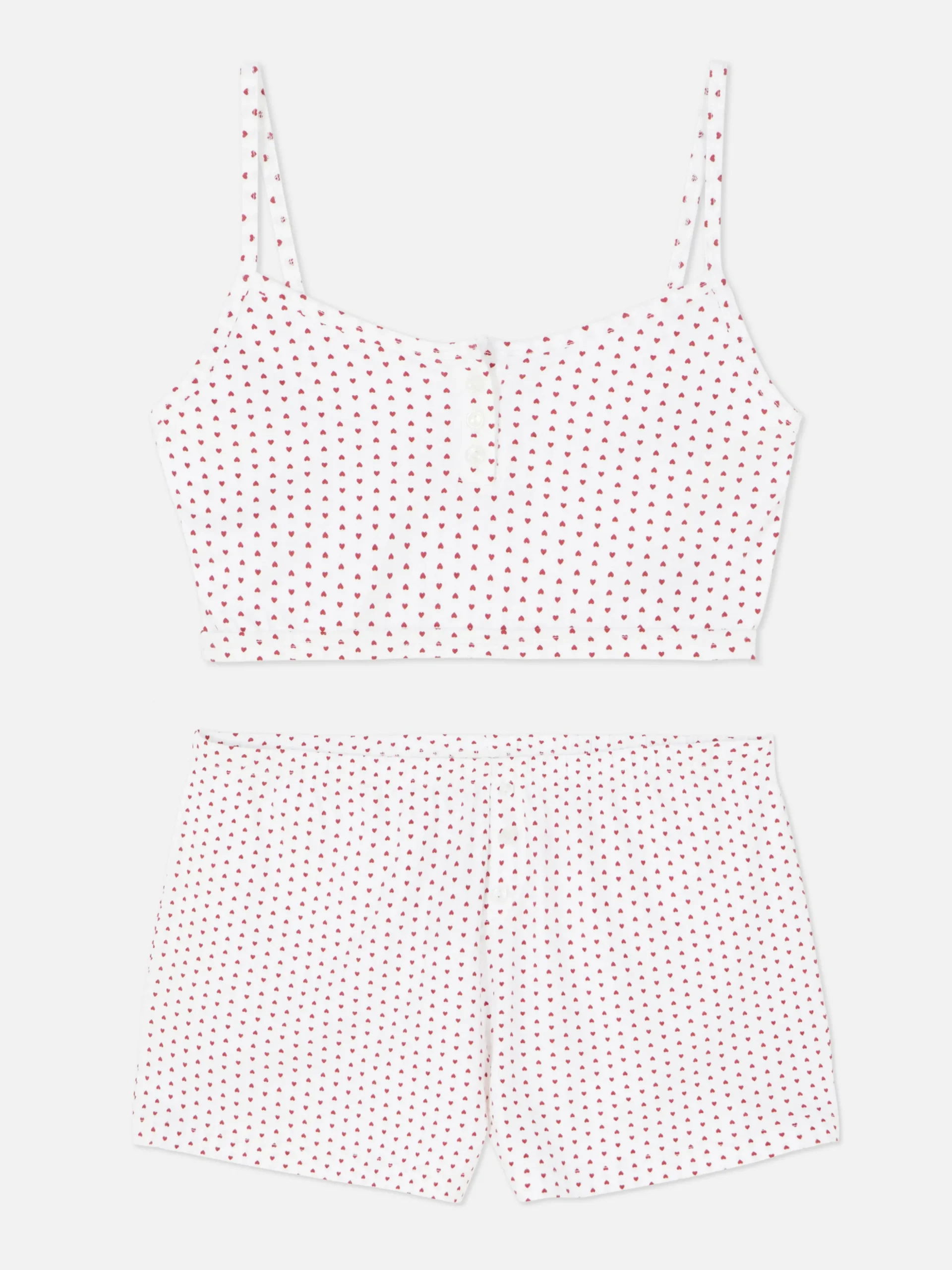 Pyjama Caraco Court Et Short
