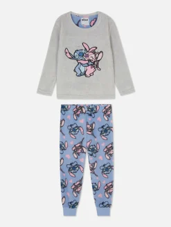 Pyjama Confortable Disney Stitch & Angel Pour Fille