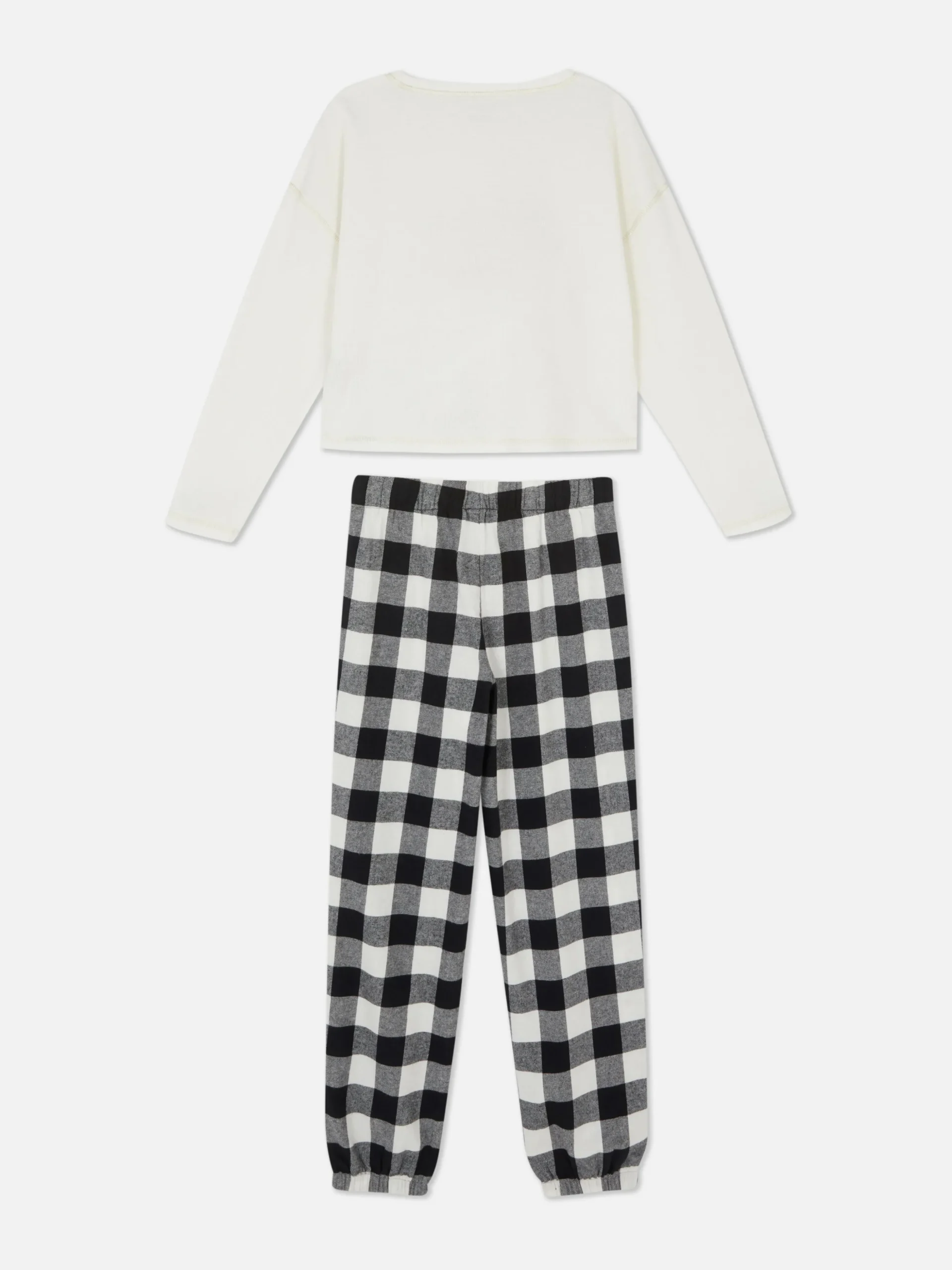 Pyjama En Flanelle Brodé