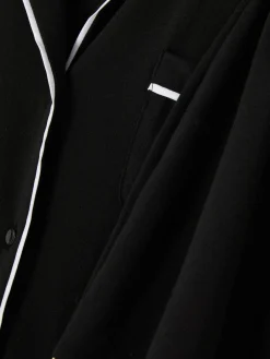 Pyjama En Jersey à Manches Courtes