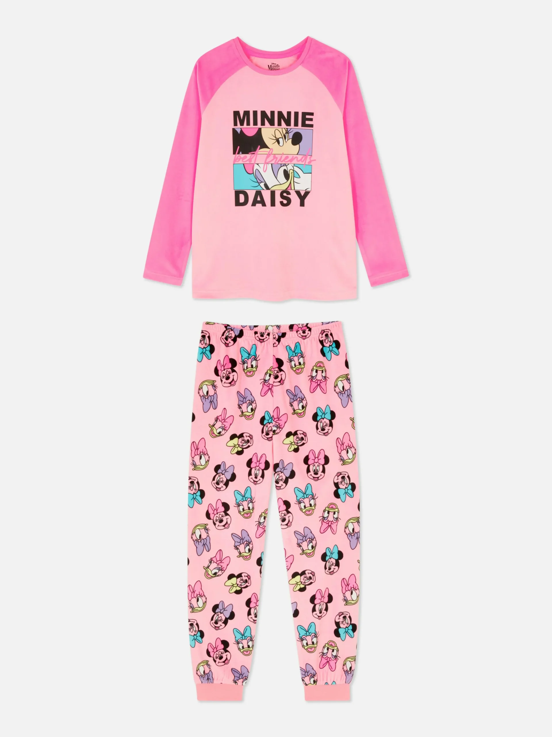 Pyjama En Velours Disney Minnie Mouse Et Daisy Duck