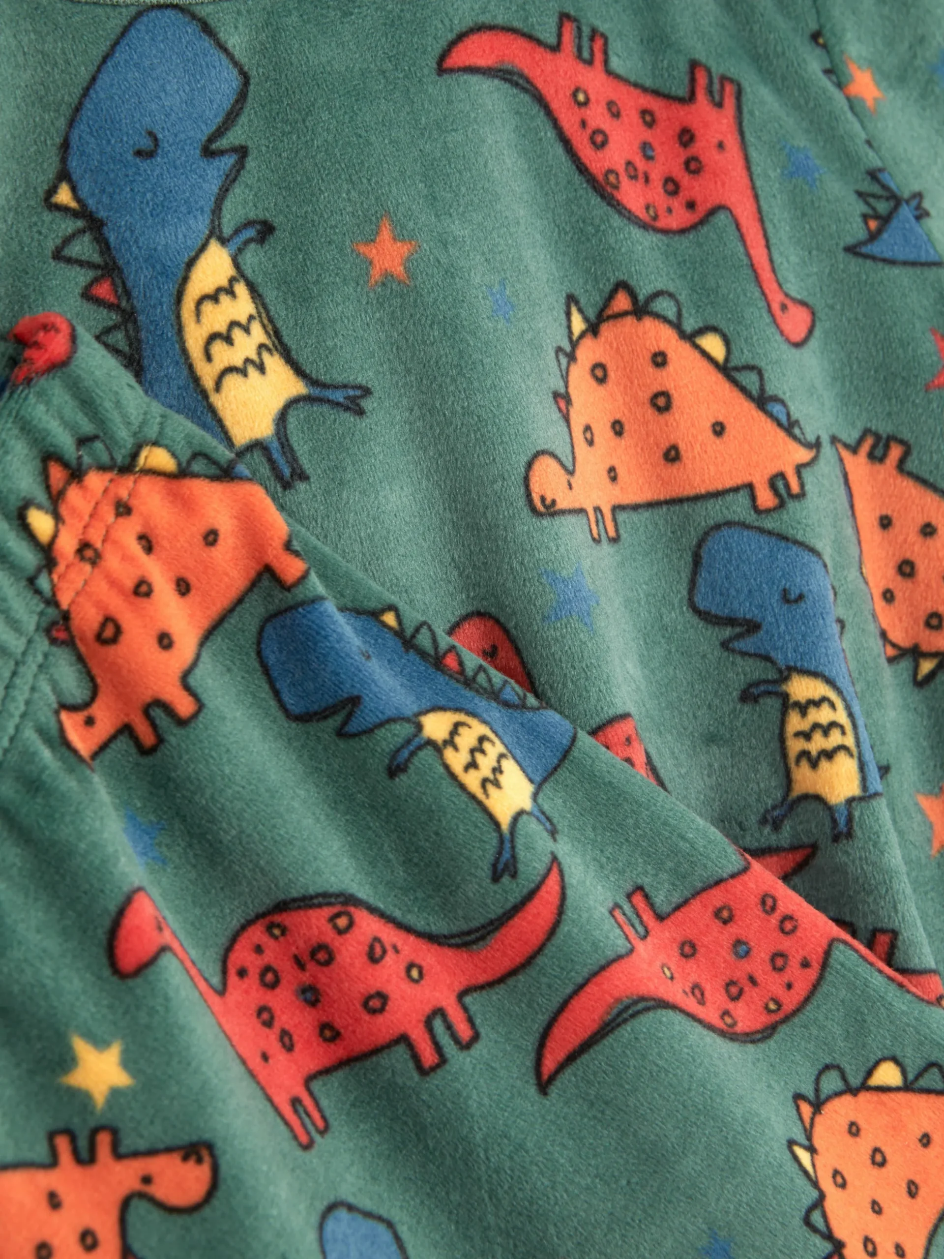 Pyjama En Velours Graphique