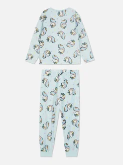 Pyjama Licorne En Velours