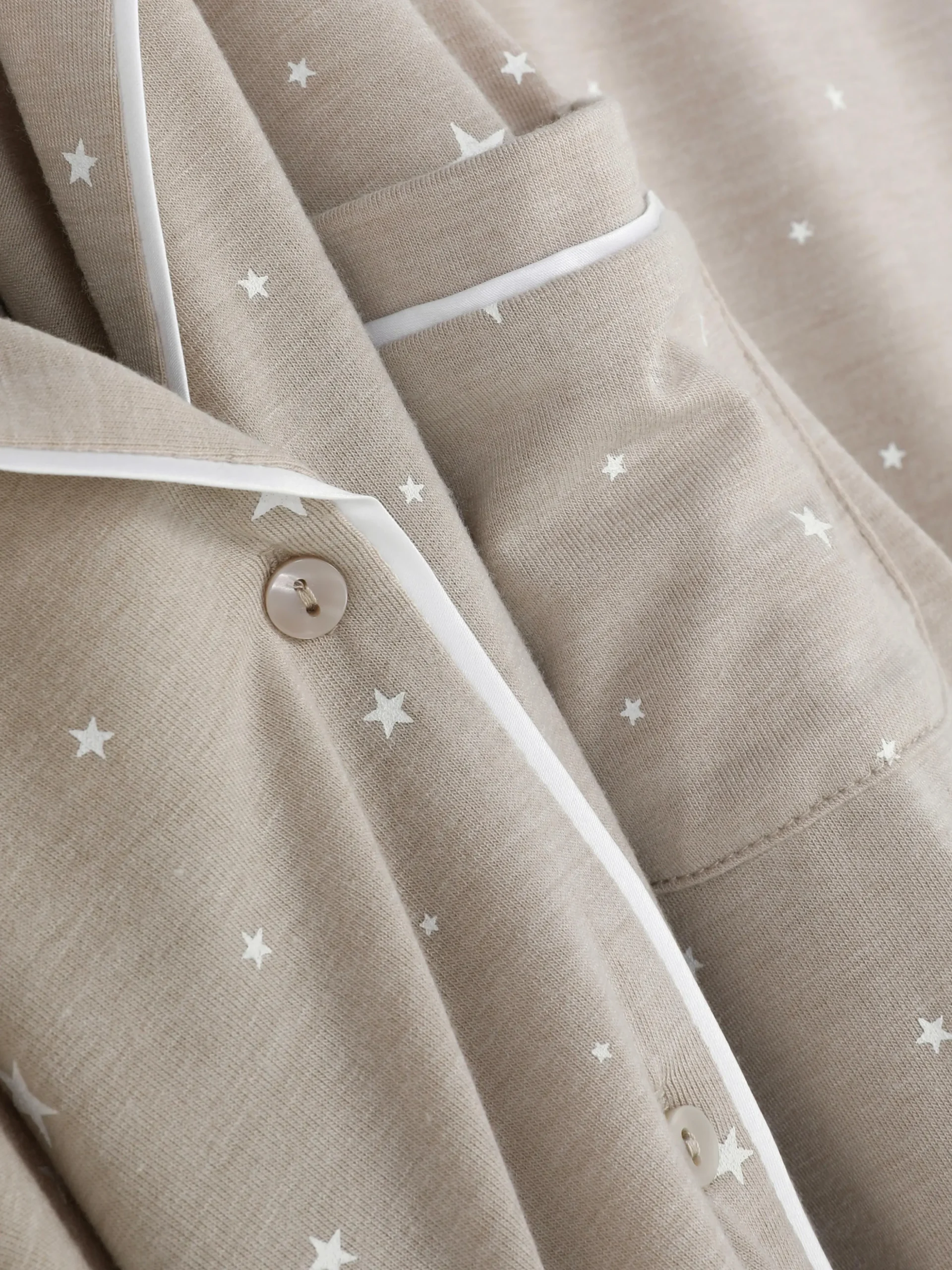 Pyjama Long Boyfriend à Motif