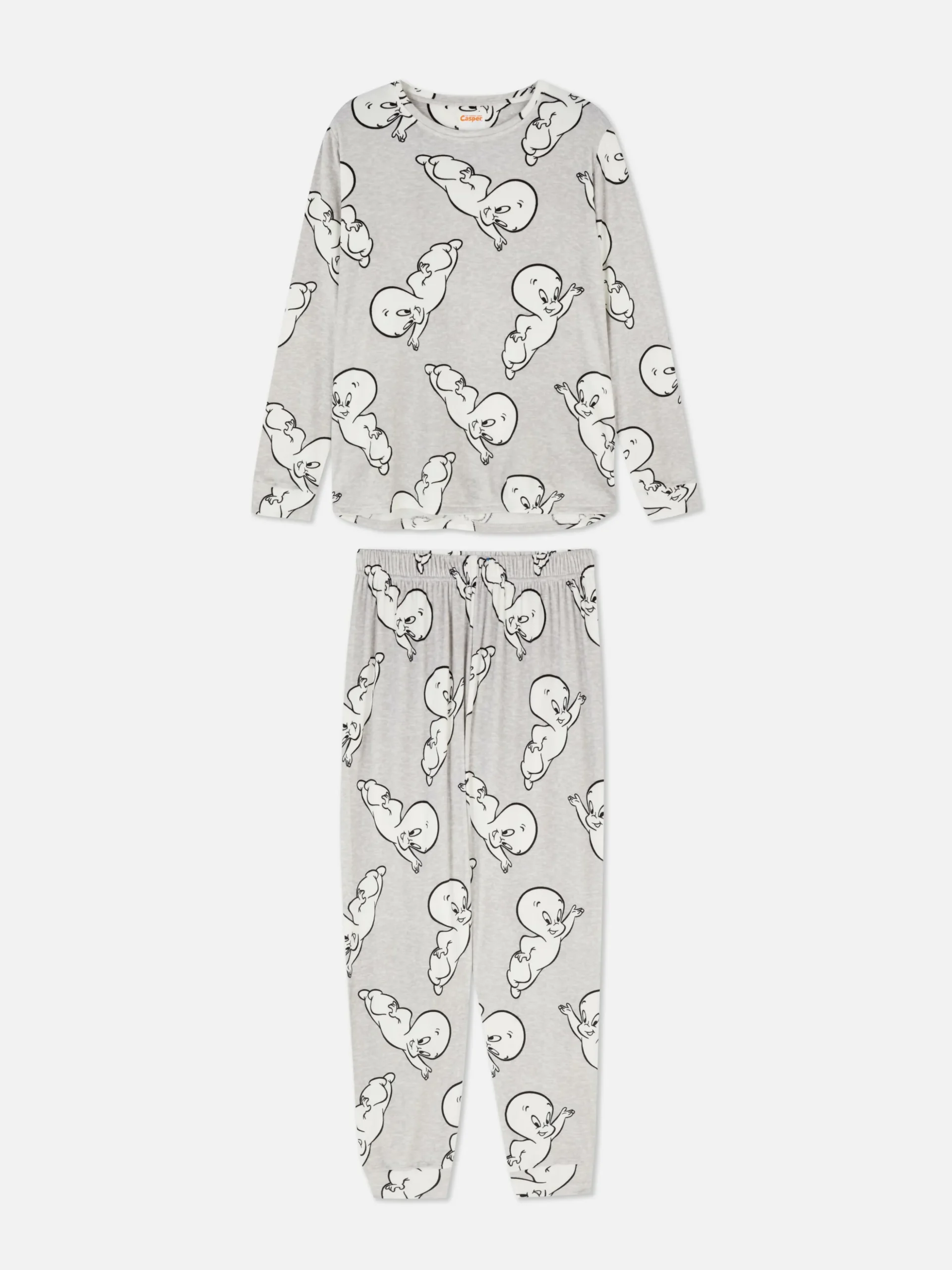 Pyjama Long En Velours Casper