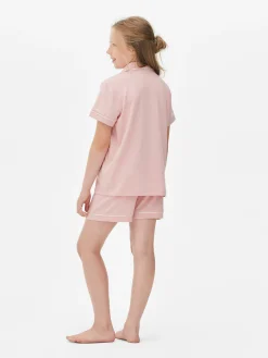 Pyjama Short à Boutons