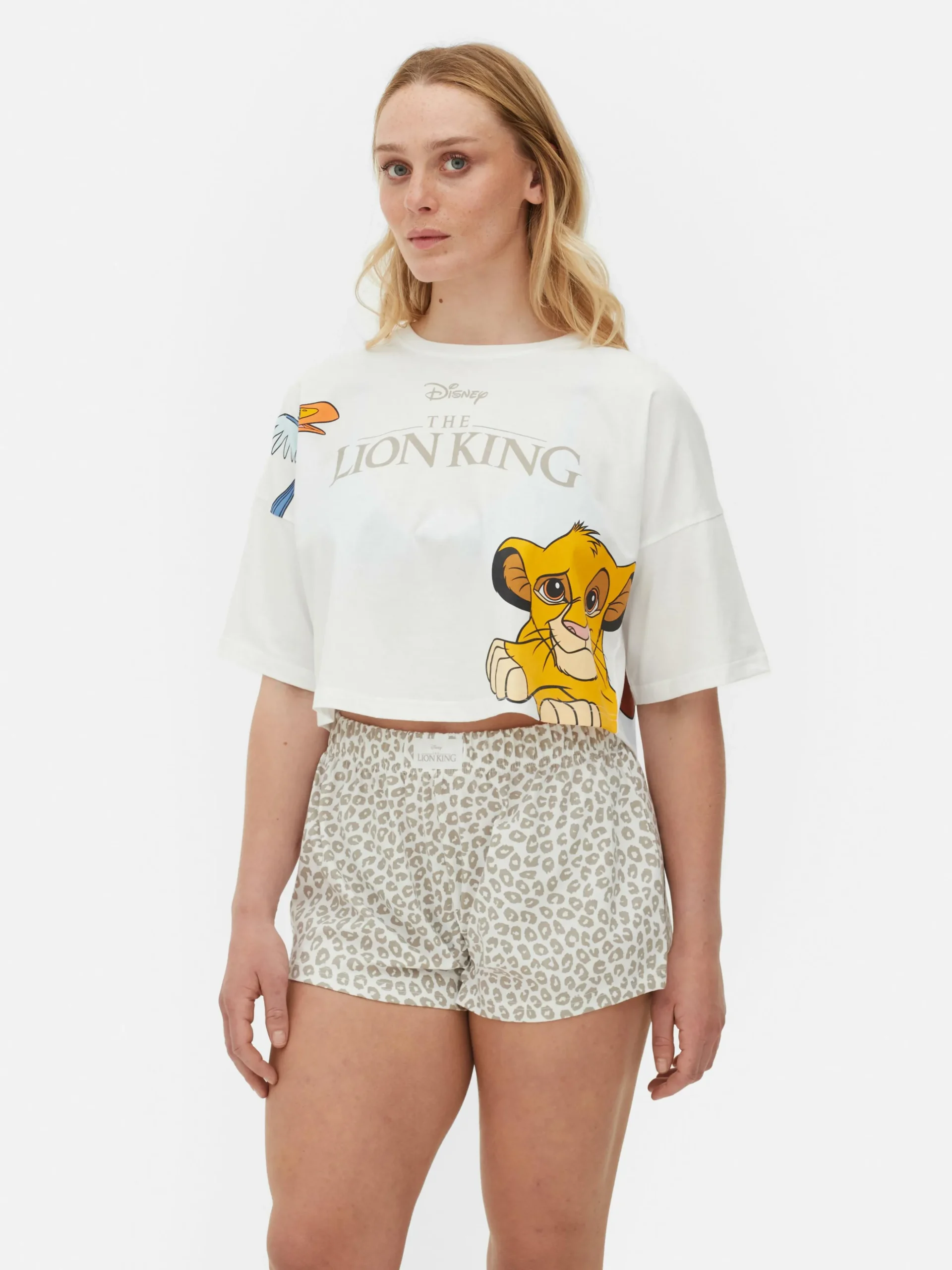 Pyjama T-shirt Court Disney Le Roi Lion