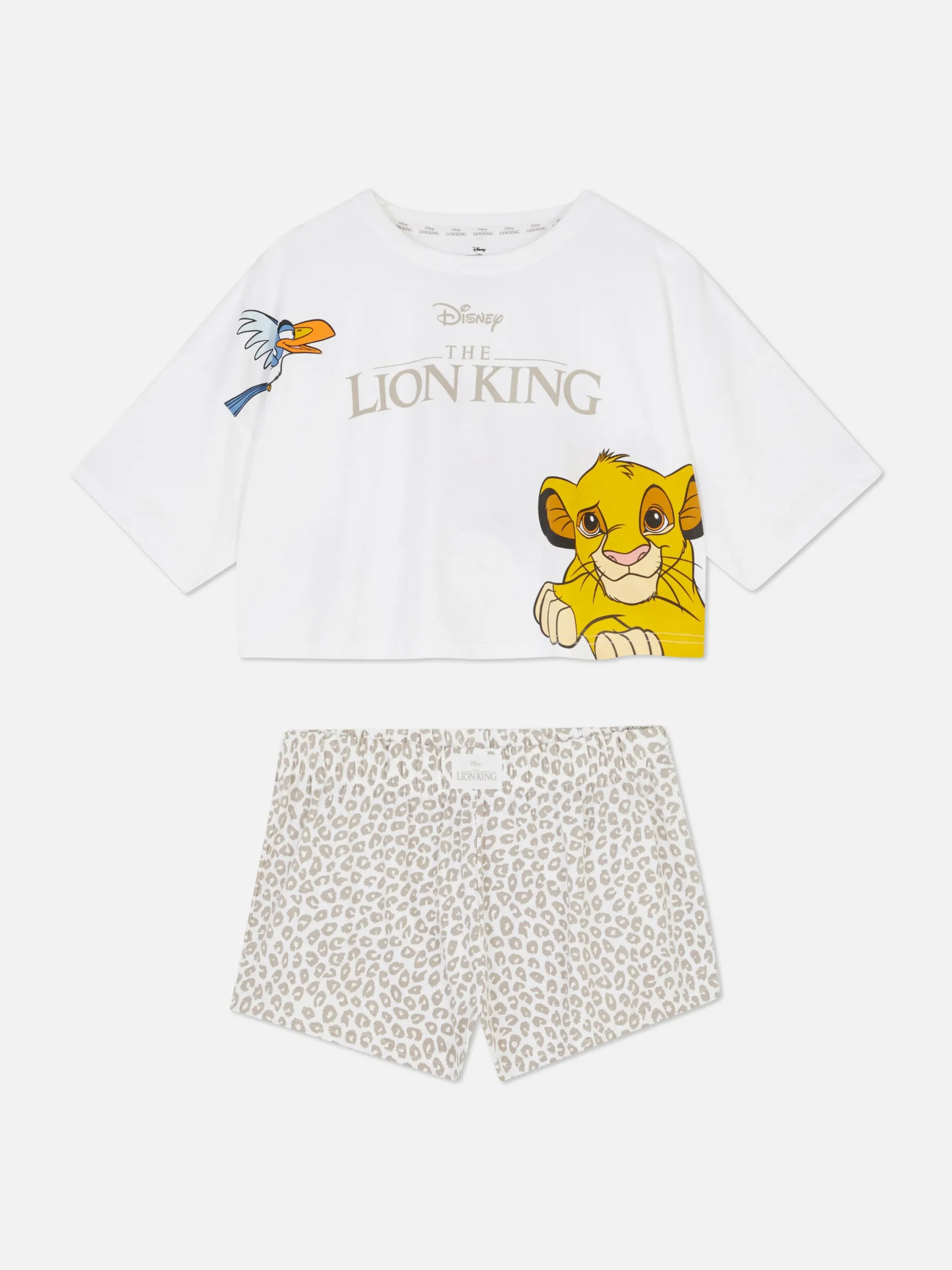 Pyjama T-shirt Court Disney Le Roi Lion